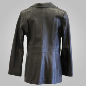 Black Leather Jacket - Black Grace 007 - L'Aurore Leather Jacket