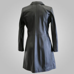 Black Leather Jacket - Black Tina 009 - L'Aurore Leather Jacket