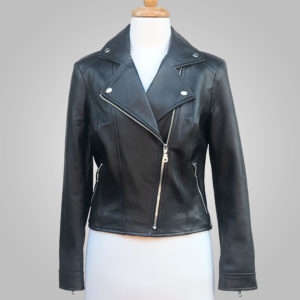 Black Leather Jacket - Black Rock 167 - L'Aurore Leather Jacket