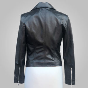 Black Leather Jacket - Black Rock 167 - L'Aurore Leather Jacket