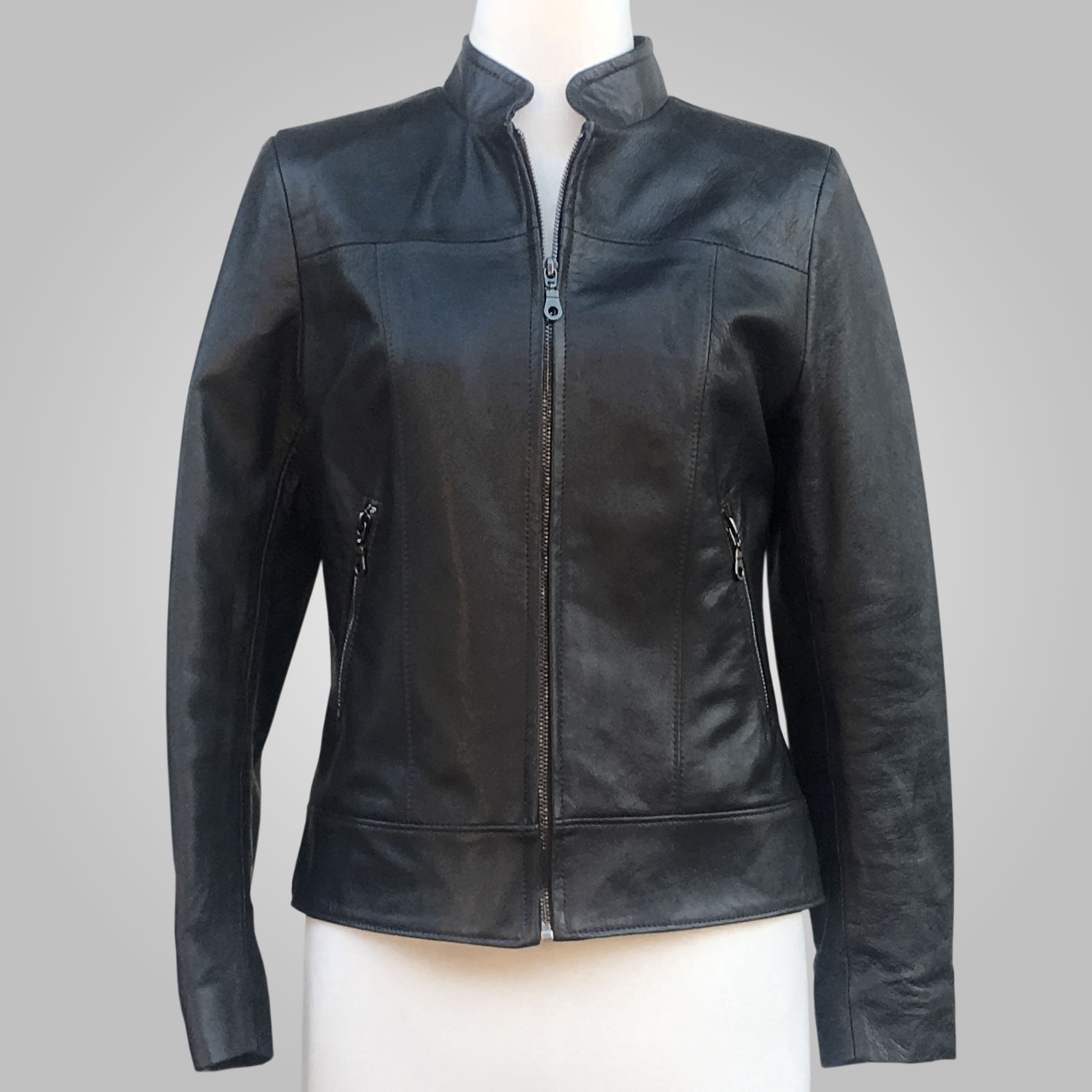 Music and Leather Jacket - L'Aurore Leather Jacket